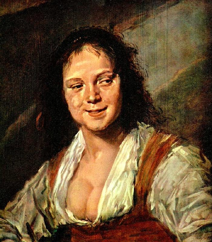 Frans Hals zigenerskan oil painting picture